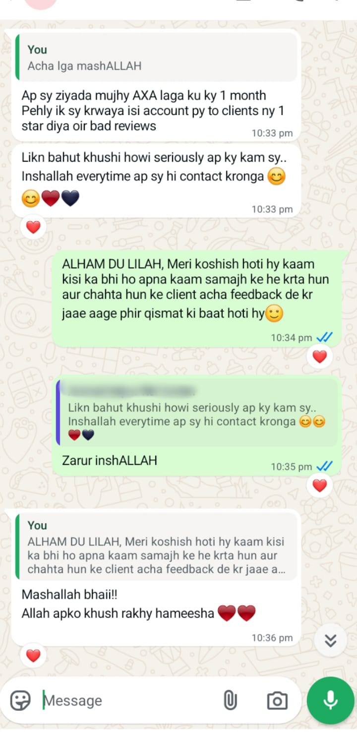 Client feedback 4